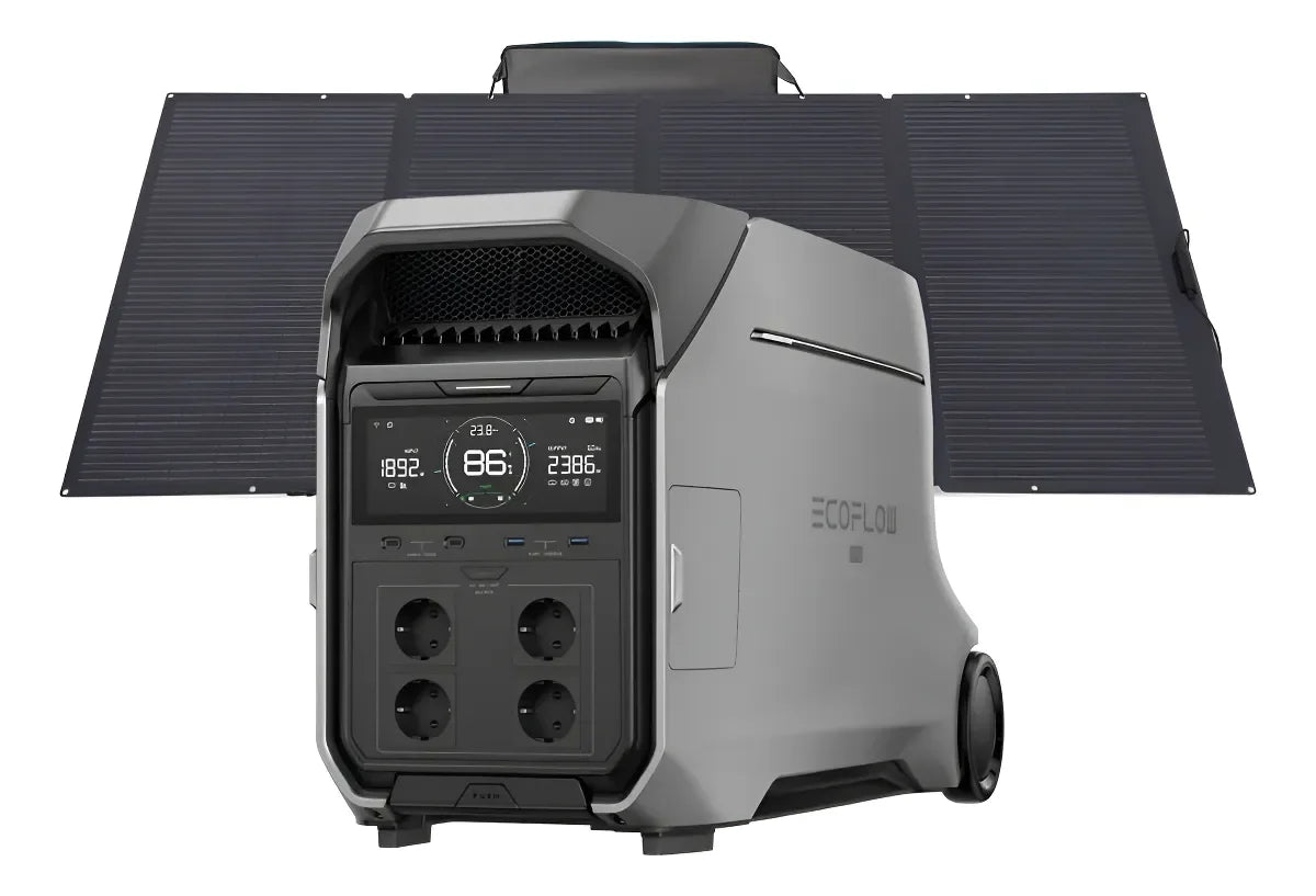 Ecoflow Delta Pro 3 + Panel Solar Plegable 400 W
