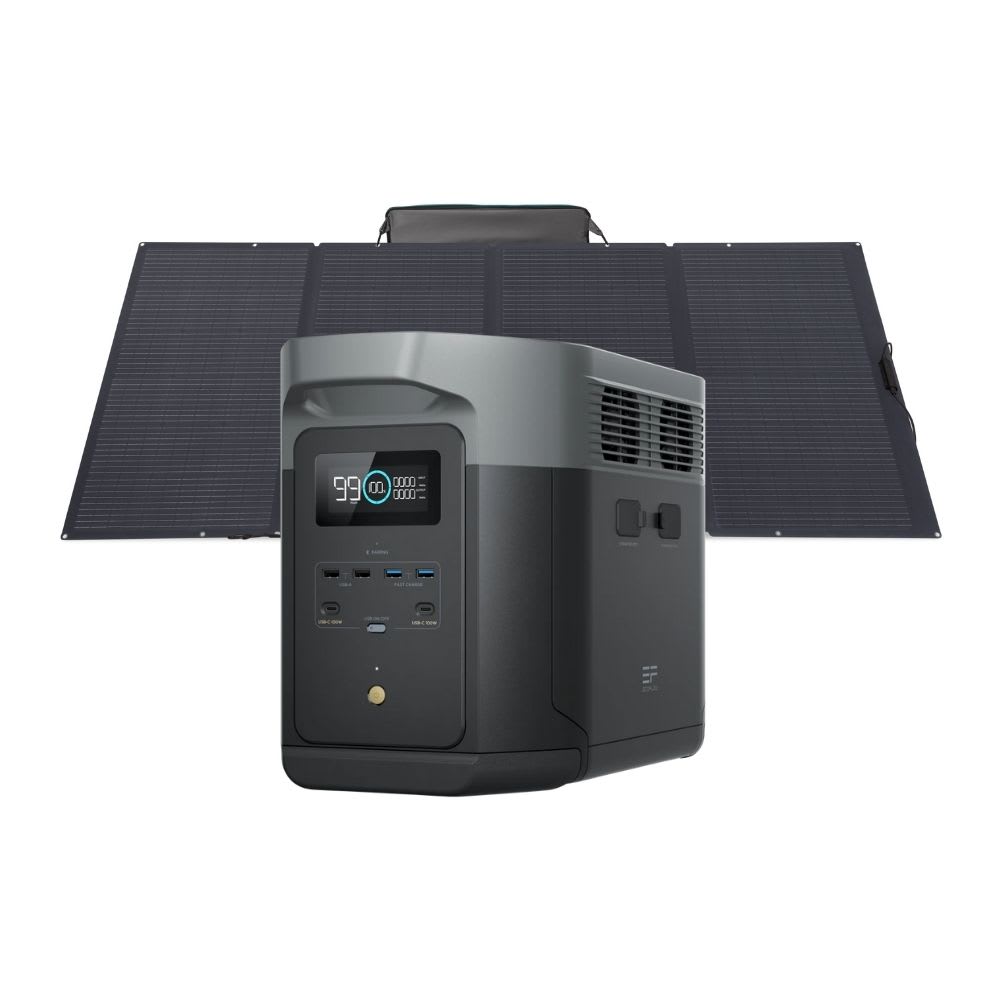 Delta 2 Max + Panel Solar Plegable 400 W