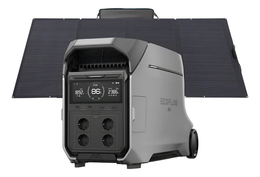 Ecoflow Delta Pro 3 + Panel Solar Plegable 400 W